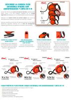 Flexi Xtreme Correa Extensible Con Amortiguador Y Cinta De 5 metros - Talla S - details 0