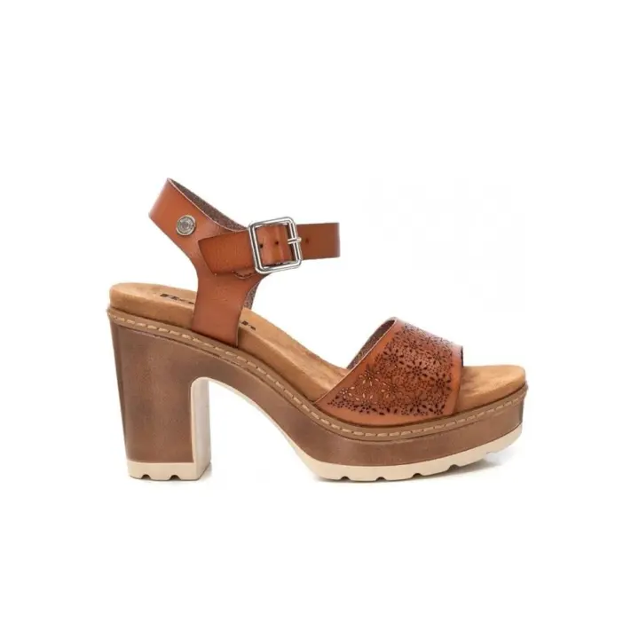 Sandalias de tacón Refresh 172781 Mujer Camel - 1