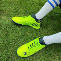 Nuevos Zapatos De Fútbol Para Hombre Turf TF Deportivos Transpirables Para Entrenamiento Al Aire Libre Zapatos De Futsal En Campo De Grama - details 23