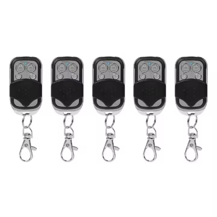 Control Remoto De Puerta De Garaje Electrónica 433MHZ Duplicado 5/10 Piezas Sin Cable 4 Botones Metálicos Para Cuentas Electrónicas - 1