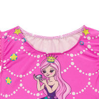 3PCS Traje De Sirena Para Niñas Traje De Baño Princesa Conjunto De Natación Polyester Elastane Estilo Mermaid Summer Swimable - details 11