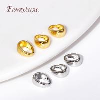 Colgante De Metal Enchapado En Oro 18K Para Fabricación De Collares Hebilla Liso Para Colgantes Gancho Para Cierres Clips - details 5