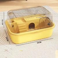 Caja De Rattus Doble Capa Para Hamsters Pequeños Animales De Estilo Portátil Casa De Mascotas Para Rattus Y Cobayas - details 1