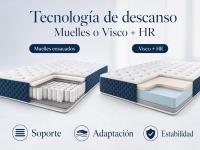 SIMPUR LOW COST Colchón Viscoelástico SERENA, 90x190 cm 25 cm, Núcleo HR, Firmeza Media Alta, Adaptable, Reducción de Presión, Fabricado en España - details 1