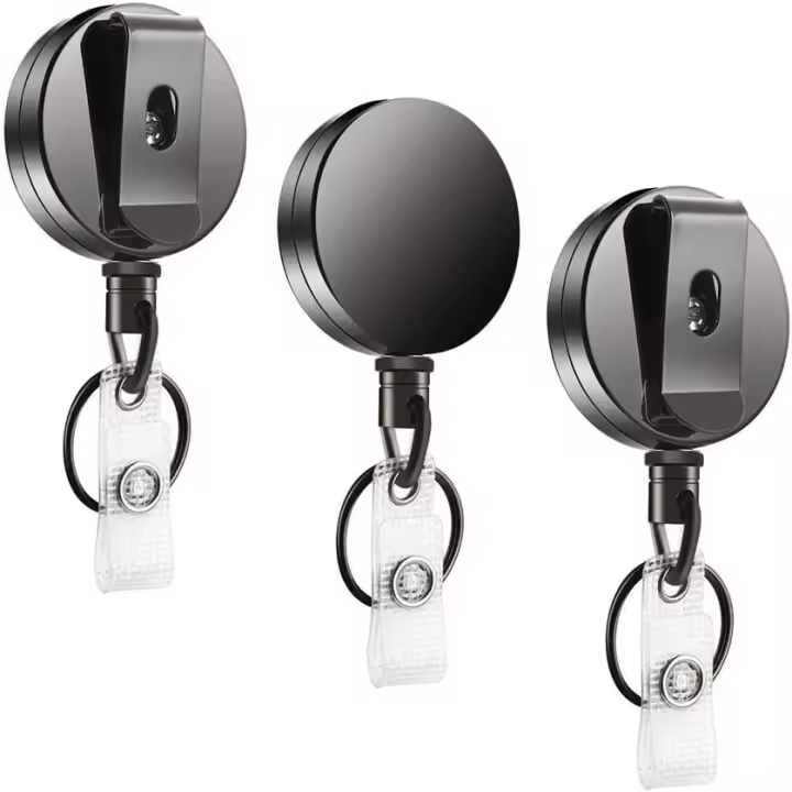 Carrete Placa Retrácthil Resistant-27 Pulseras-Enfermería-Gris - 1