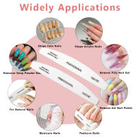 Lote De 10 Piezas Archos De Uñas De Madera Profesionales Bufet De Uñas 100/180 Grau Gel Polishing Bloque De Madera Para Manicura Y Peluquería - details 11