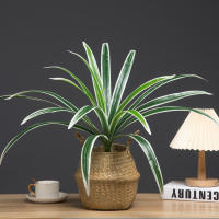 Planta Artificial De Gran Tamaño 60cm Con 18 Hojas De Orchidáceas Para Decoración De Jardín Interior Y Exterior Arbolado Falso Para Hogar Y Exposiciones - details 7