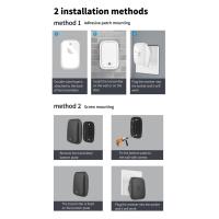 Timbre De Puerta Inalámbrico RF433MHz Sin Batería Auto-Energizado Impermeable Con Rango De 150M Control Remoto Para El Hogar - details 3