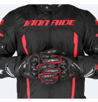 Guantes De Motocicleta Impermeables Y Antideslizantes Para Ciclismo Multicolor Accesorios De Equipamiento De Motocicleta Transpirables Para Hombre Y Mujer - details 16