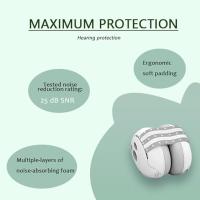 Auriculares con cancelación de ruido ajustables para bebés, protección auditiva, orejeras con reducción de ruido para bebés de hasta 36 meses - details 0