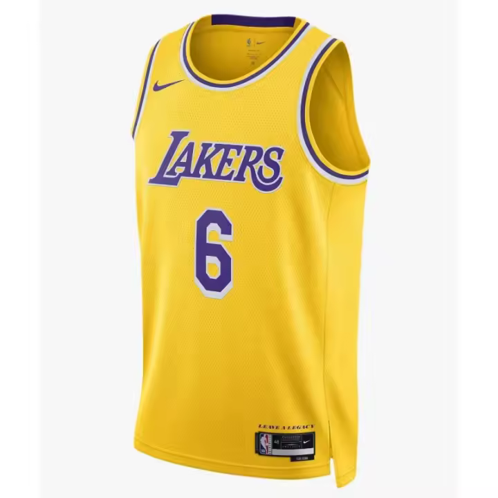 Camiseta Lebron James Icon Edition 2023 Lakers Nike Swingman - 1