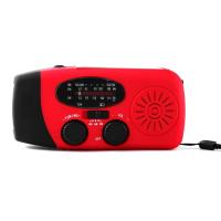 Radio De Mano Con LED Y Alerta Del Tiempo FM AM WB NOAA Recargable Por USB Y Crank 600mAh Resistente Al Agua Para Camping Y Emergencias - details 8