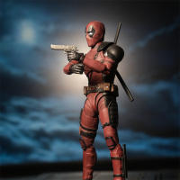Figura De Acción Deadpool Con Wolverine SHFiguarts Móvil Joint Nuevo Mutantes Wilson Comics Modelo Juguete Para Regalo De Niños - details 5
