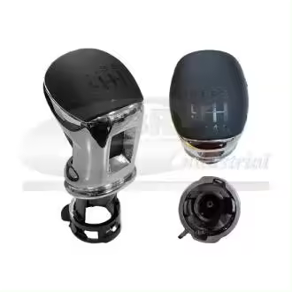 3RG INDUSTRIAL - Pomo Palanca Cambio - OEM 98145873ZD - Piezas para Coche Recambios Motor y Otras Partes de Vehículo - Compatible con los distintos Modelos de Coche. - 1
