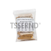 Kit De Resistencias De Película Metálica Assortment 150PCS 300PCS Con Precisión De 1% Rango De Ohm 1R~820K Ohm Para Electrónica - details 3