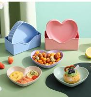 Plato En Forma De Corazón De Plástico Para Comida Pequeña O Frutas Apto Para Uso Doméstico Y Camping Dishware - details 14