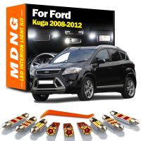 Kit De Luces LED Canbus Para Ford Kuga 2008-2012 10 Piezas Luz De Mapa Lectura Maletero Interior Accesorios De Coche Blanco Azul ICE - details 0