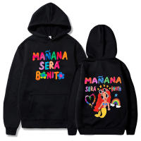 Sudadera De Capucha Para Hombre Y Mujer De Karol G Manana Sera Bonito Imprimido En Múltiples Colores Estilo Y2k Suave Y Cómoda Para Todas Las Estaciones - details 1