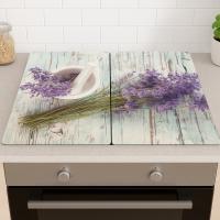 Jocca Cubre Vitrocerámica de Cristal Templado Resistente al Calor, Disponible en 1, 2 o 4 Unidades y Apto También como Tabla de Corte - details 1