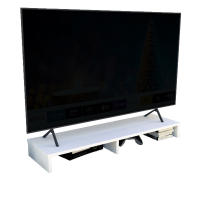 Henor Soporte Tv Madera FSC®. Elevador de Pantalla Tv  85-115x35x12 Cm. Mueble de tv. Soporta 50Kg. - details 1