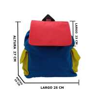 Kebedo Moda Mochila Infantil Impermeable Multicolor Piscina Playa para Niños - details 1