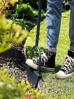 Afilador De Césped Manual En Forma De Luna Mitad Con Borde Serrado Herramienta De Poda De Mano Para Jardín - details 1