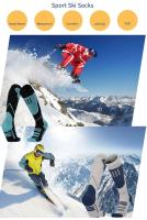 Calcetines Térmicos De Lana Merino Para Hombres Y Mujeres Calcetines Largos Calientes De Compresión Para Esquí Escalada Snowboard Deportes - details 3