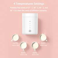 Calentador De Botella De Leche Portátil Para Bebés Con Modos Doble Y Defrozamiento Calefacción Con Batería Integrada 4 Niveles De Temperatura Material PC Libre De BPA - details 7