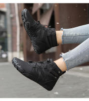 Botas De Invierno Impermeables Para Hombres Y Mujeres Zapatos De Camuflaje Casuales Para Exterior Trabajo Caminar Escalada Senderismo - details 14