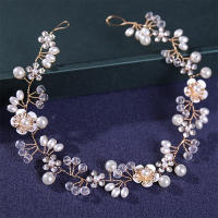 Diadema De Cristales Para Novia En Plata/Oro Hecha a Mano Diademas De Cabello Con Rhinestones Accesorios De Boda Para Mujer Diadema De Reina Regalo - details 5