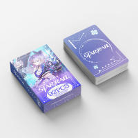 Juego De 60+32 Pcs Tarjetas De Colección Honkai Star Rail Mini Estampados Juguete De Cosplay Para Hobby Y Regalo De Navidad Para Niños - details 4