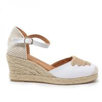 Alpargatas de mujer CABRERA 43-5/24 VALENCIANA 5 CUERDAS BLANCO-BEIG 31411 24V - details 2
