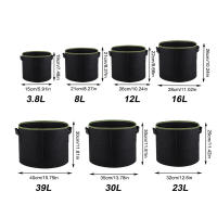 Macetas De Tela Para Plantas Respirables De 3/5/7/10 Gallones Bolsas De Cultivo Para Tomates Fresas Patatas Jardinería - details 6