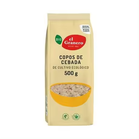 Copos de Cebada Bio 500g El Granero Integral - 1