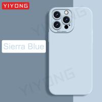 Funda De Silicona Líquida Suave Para iPhone 16 pro Max YIYONG Antigolpes Y Resistente a Huellas Cubierta Completa Compatible Con iPhone 16 16e 16 plus Y 16 pro - details 14