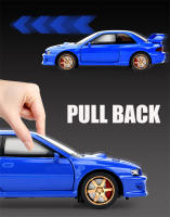 Modelo De Coche Simulación 1:32 Impreza WRX STI De Metal Para Jóvenes Y Adultos Regalo Para Niños Juguetes Decorativos De Vehículos - details 6