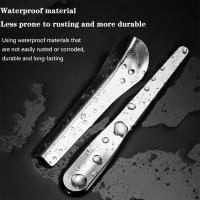 Herramienta De Esquina Para Drywall 1pc Herramienta De Espuñilla De Acero Inoxidable Para Interno Y Externo Herramienta De Bead Para Toldo - details 3