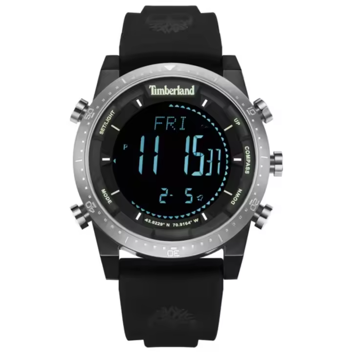 Timberland Reloj Hombre Digital Cuarzo con Correa de Silicona TDWGP2104704 - 1