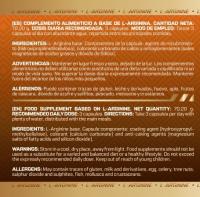 100% Arginina - MuscleFit│90 cápsulas│Complemento alimenticio a base de L-Arginina Pura - details 1