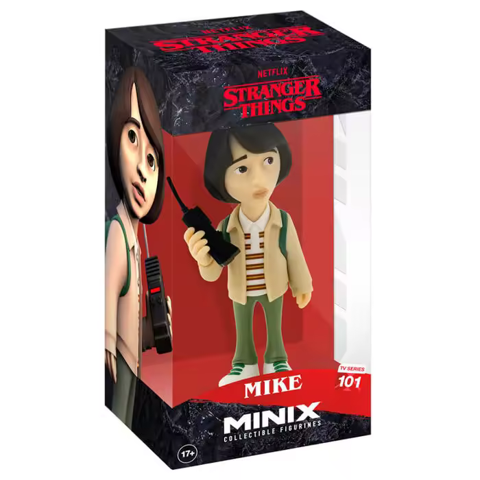 Figura Minix Mike Stranger Things 12cmFigura  Coleccionable - Idea de Regalo- Mercancia Oficial - Juguetes para Niños y Adultos - Movies Fans - Muñeco para Coleccionistas y Exposición - 1
