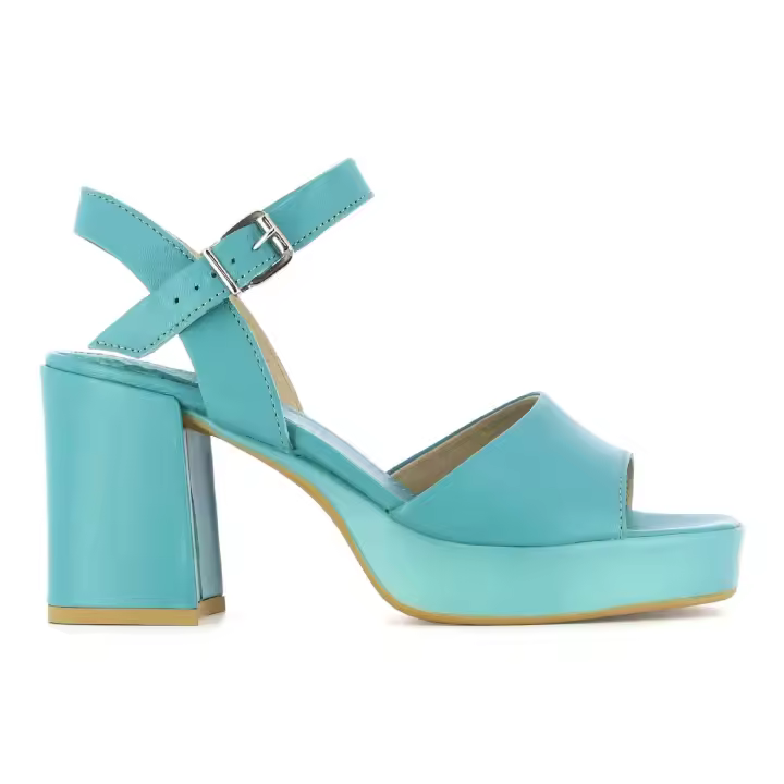 CAMILA'S Sandalias de tacón OLIVIA de color Turquesa - 1