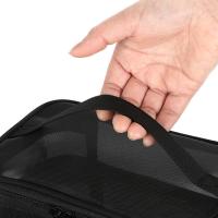 Bolso Organizador De Maquillaje Para Mujer Transparencia Malla Ideal Para Kit De Cosméticos Y Toallitas Para Viajes Estilo Minimalista Cierre De Cremallera - details 6