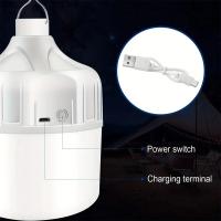 Luz Portátil Para Camping Recargable Por USB Con Bombilla LED Iluminación De Emergencia Para Exteriores Y Pícnic Colgante En Tienda - details 4