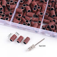 Juego De 210 Piezas De Anillas De Pulido Para Máquina De Manicura Eléctrica 180/120/80 Grit Brocas De Uñas Para Pedicura Herramienta De Pulido De Uñas - details 3