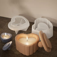 Molde De Cera De Amor DIY En Resina Para Hacer Candles Aromaterapia Y Chocolate Molde De Jarsa Para Decoración Del Hogar - details 0