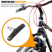 1-10pcs Bloques De Freno Para Bicicleta V Brakes MTB Y Carretera Pisos De Goma Resistente Bloques De Freno De Bicicleta - details 4