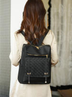 Mochila de verano para mujer, nueva mochila de moda para damas, mochila de viaje de ocio de gran capacidad, mochila escolar de superficie suave para estudiantes a la moda - details 11