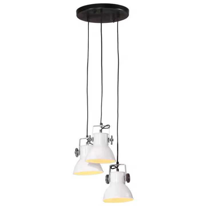 vidaXL Lámpara colgante 25 W 30x30x100 cm lámpara Color Blanco,  Multicolor,  Negro y mas - 1