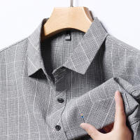 Camisa De Verano Para Hombre Casual Con Mangas Cortas Y Estampado Resistente a Arrugas Cómoda Versátil Para Todas Las Estaciones - details 11