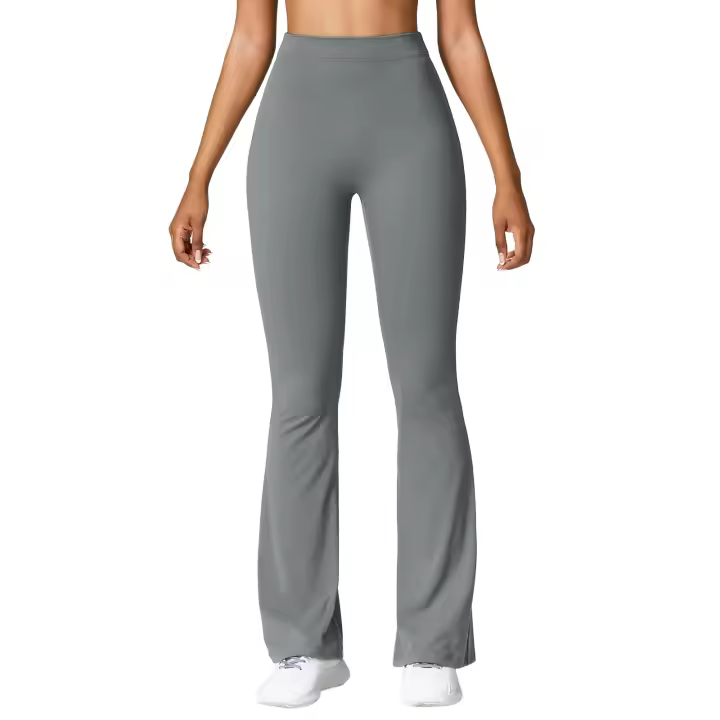 Leggings De Yoga Para Mujer Fitness Running Gimnasio Deportes Pantalones Completo Elasticidad Algodón Poliéster Cierre Elástico - 1